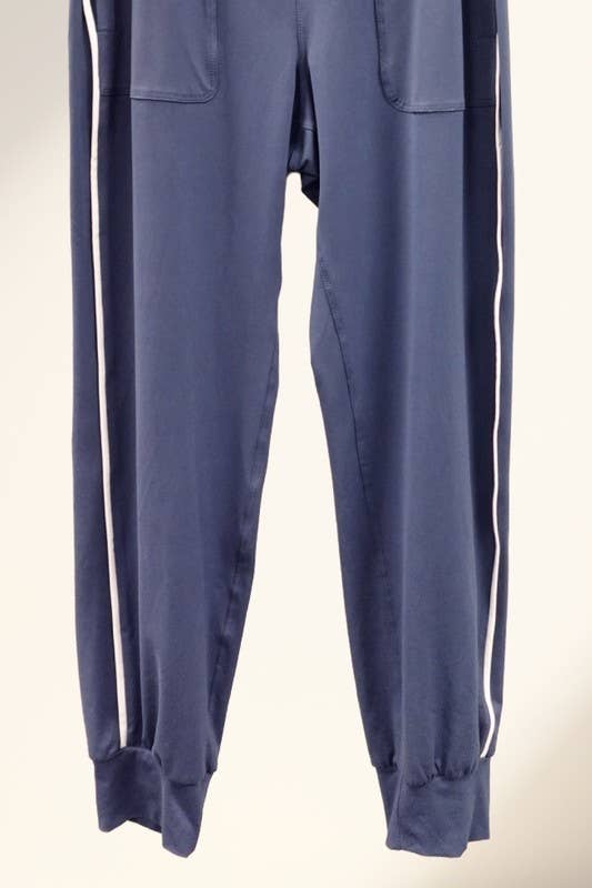 High Waist Butter Soft Piping Jogger Pant